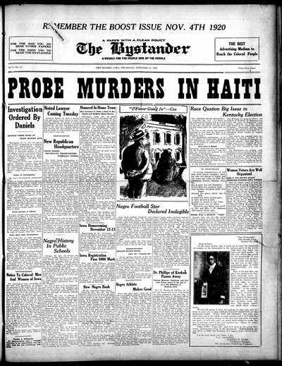Iowa State Bystander, Oct 21, 1920