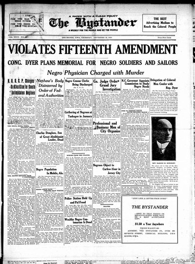 Iowa State Bystander, Dec 16, 1920