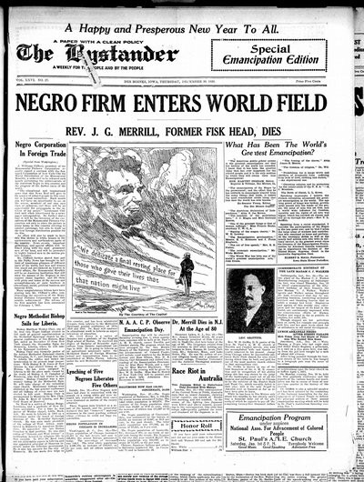 Iowa State Bystander, Dec 30, 1920