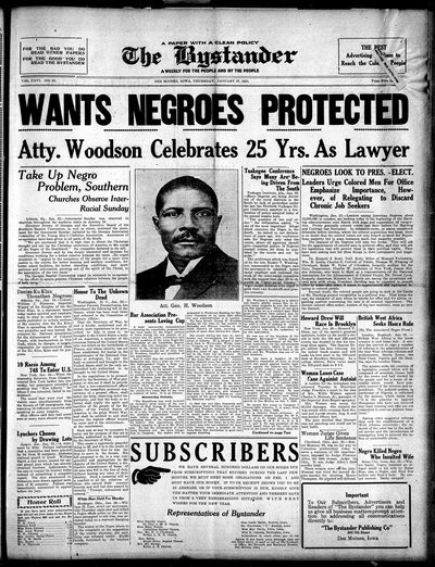 Iowa State Bystander, Jan 27, 1921
