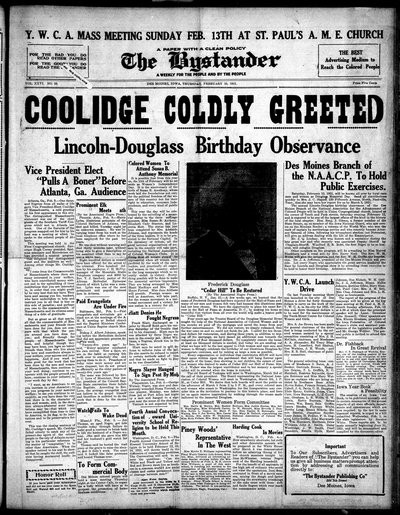 Iowa State Bystander, Feb 10, 1921