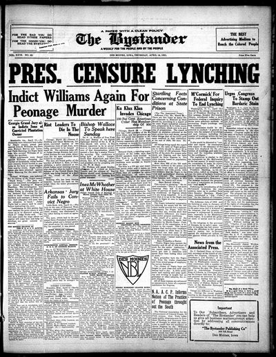 Iowa State Bystander, Apr 14, 1921