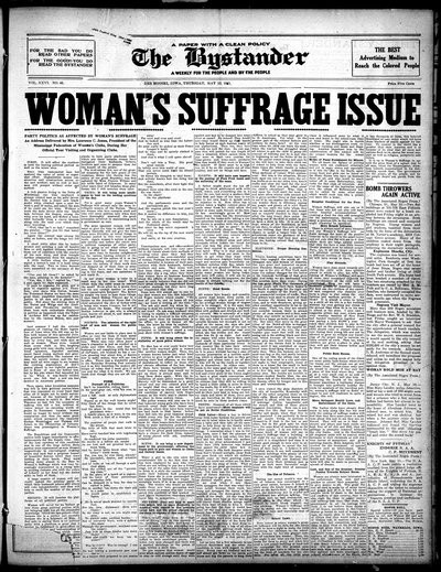 Iowa State Bystander, May 12, 1921