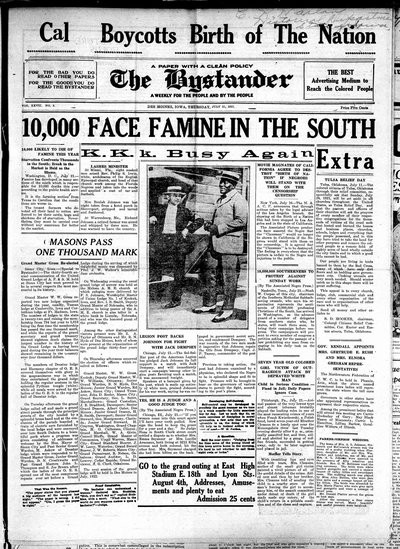 Iowa State Bystander, Jul 21, 1921