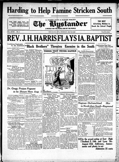 Iowa State Bystander, Jul 28, 1921