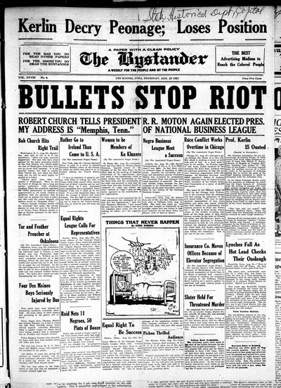 Iowa State Bystander, Aug 25, 1921