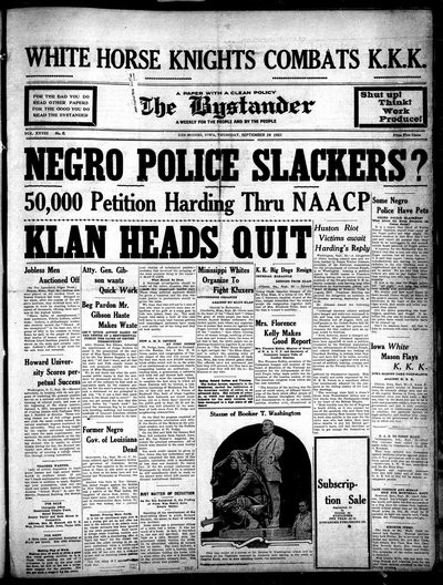Iowa State Bystander, Sep 29, 1921