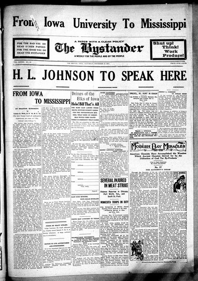 Iowa State Bystander, Dec 17, 1921