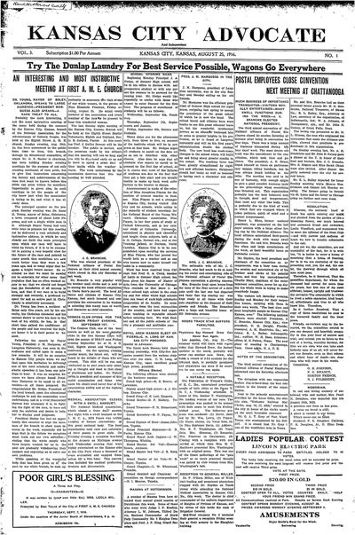 Kansas City Advocate, Aug 25, 1916