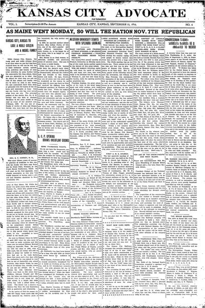 Kansas City Advocate, Sep 15, 1916