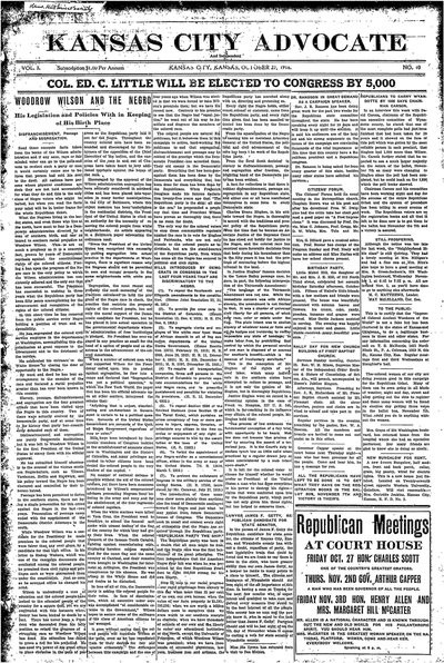 Kansas City Advocate, Oct 27, 1916