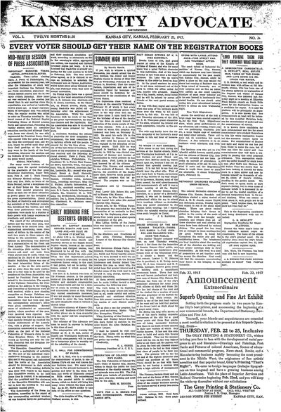 Kansas City Advocate, Feb 23, 1917