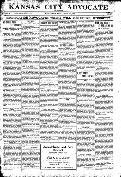 Kansas City Advocate, Mar 9, 1917