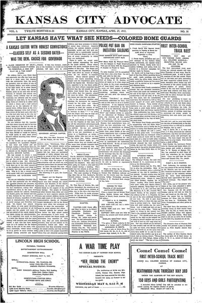 Kansas City Advocate, Apr 27, 1917