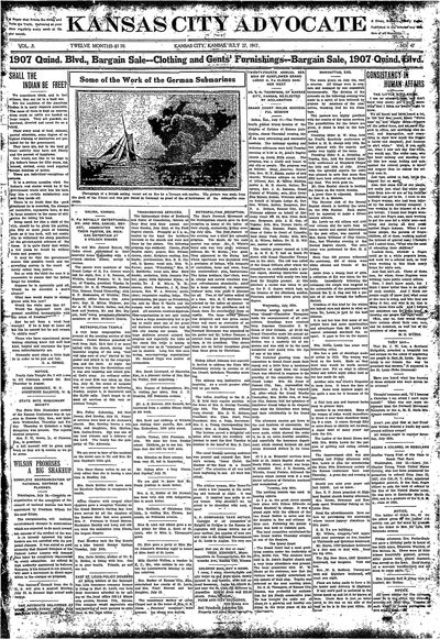 Kansas City Advocate, Jul 27, 1917