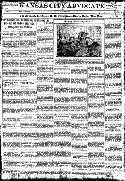 Kansas City Advocate, Aug 24, 1917