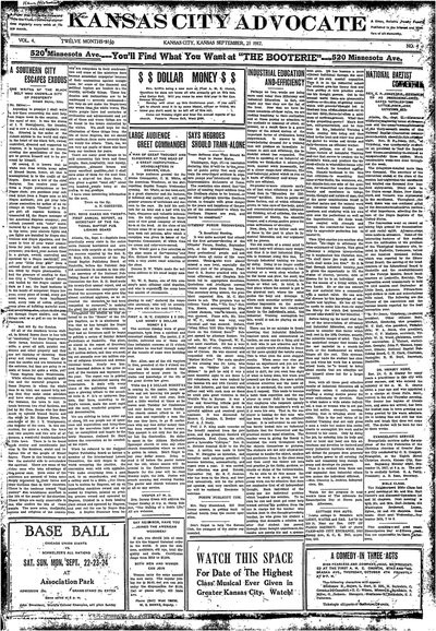 Kansas City Advocate, Sep 21, 1917