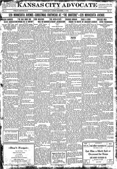 Kansas City Advocate, Dec 14, 1917