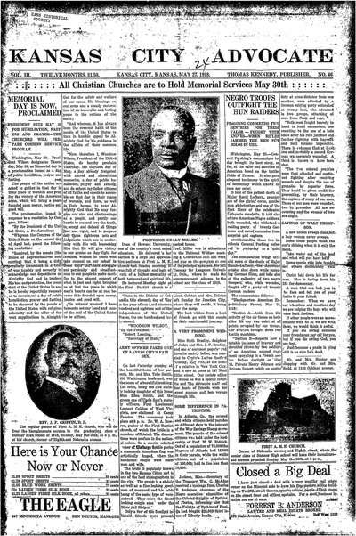 Kansas City Advocate, May 24, 1918