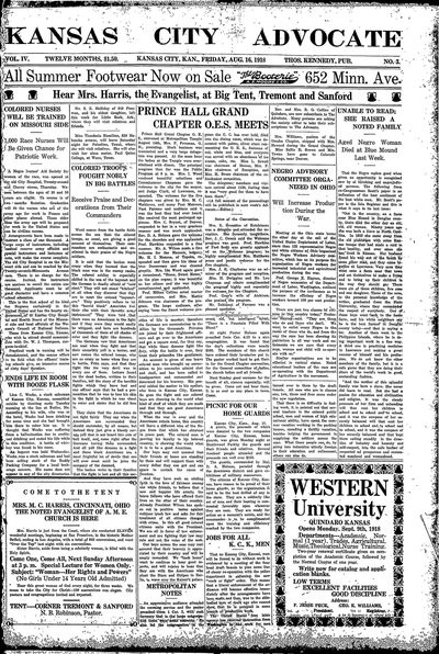 Kansas City Advocate, Aug 16, 1918