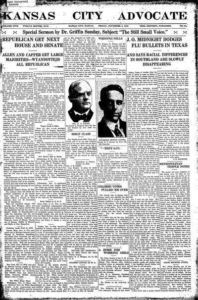 Kansas City Advocate, Nov 8, 1918