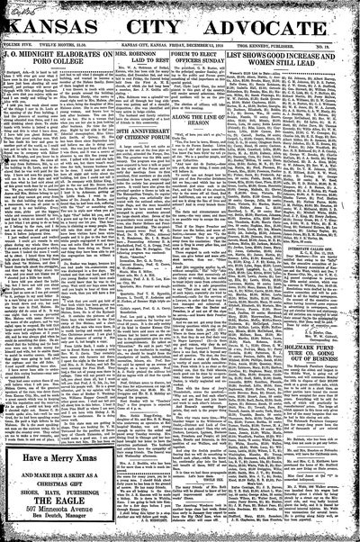 Kansas City Advocate, Dec 13, 1918