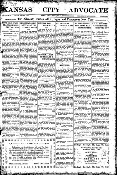 Kansas City Advocate, Dec 27, 1918