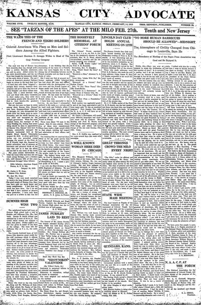 Kansas City Advocate, Feb 14, 1919