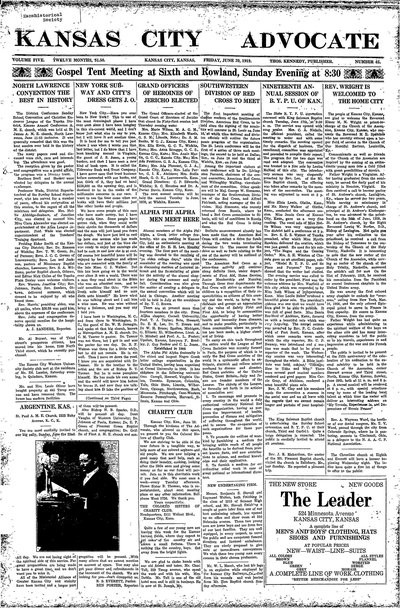 Kansas City Advocate, Jun 20, 1919
