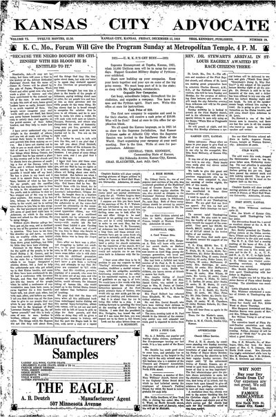 Kansas City Advocate, Dec 12, 1919