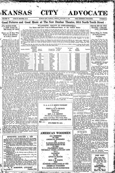 Kansas City Advocate, Jan 9, 1920