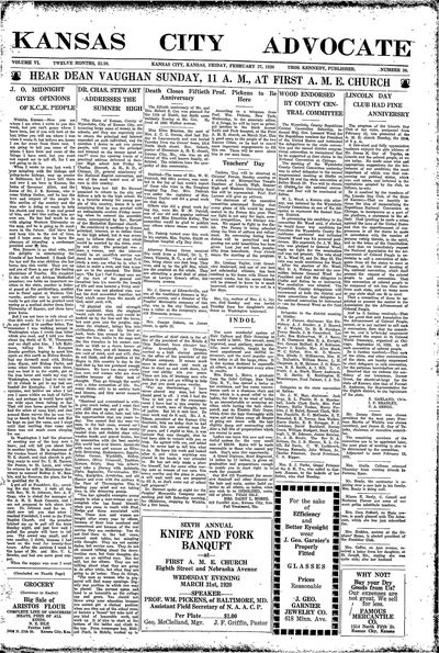 Kansas City Advocate, Feb 27, 1920