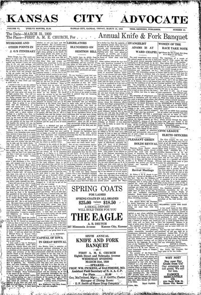 Kansas City Advocate, Mar 19, 1920