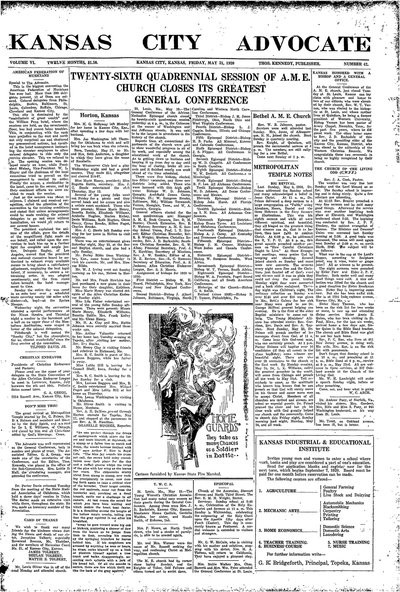 Kansas City Advocate, May 21, 1920