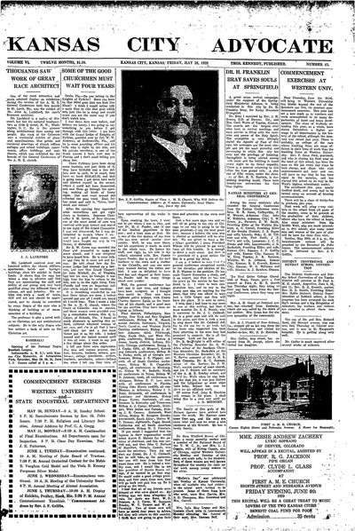 Kansas City Advocate, May 28, 1920