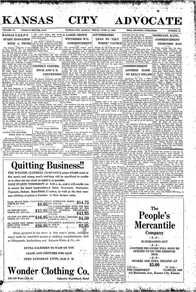 Kansas City Advocate, Jun 11, 1920