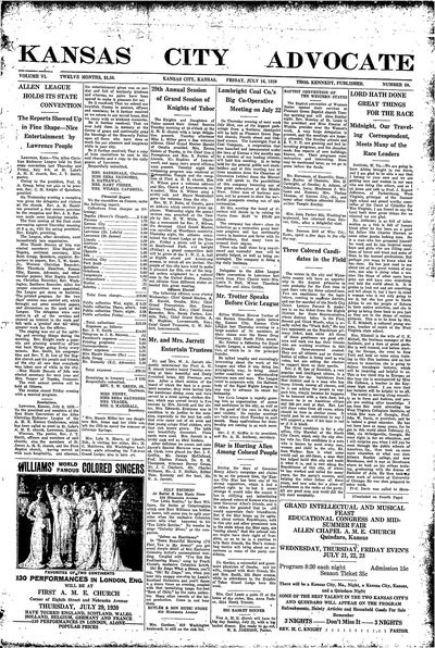 Kansas City Advocate, Jul 16, 1920