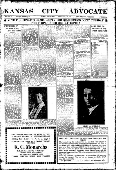 Kansas City Advocate, Jul 30, 1920