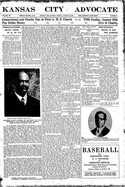 Kansas City Advocate, Aug 20, 1920