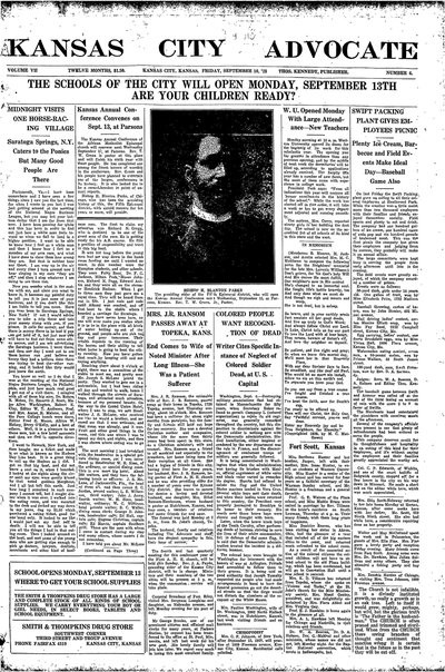 Kansas City Advocate, Sep 10, 1920