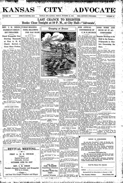 Kansas City Advocate, Oct 22, 1920
