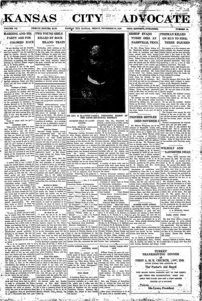 Kansas City Advocate, Nov 19, 1920