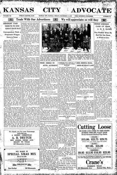 Kansas City Advocate, Dec 17, 1920