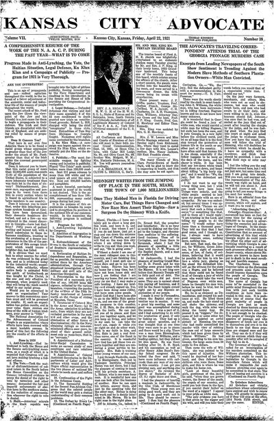 Kansas City Advocate, Apr 22, 1921