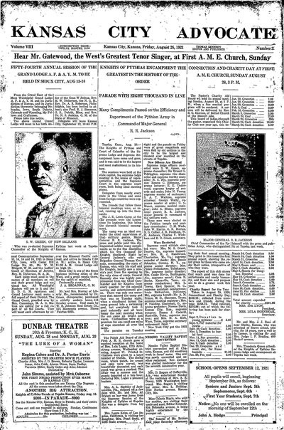 Kansas City Advocate, Aug 26, 1921