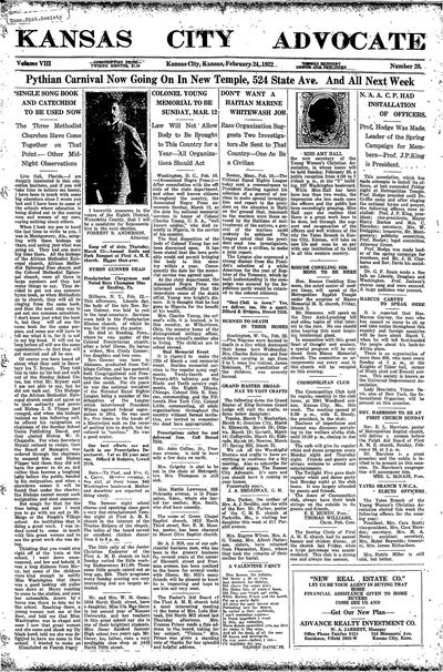 Kansas City Advocate, Feb 24, 1922