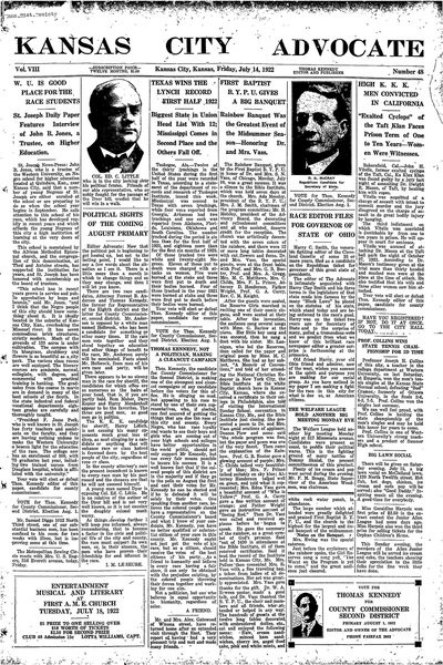 Kansas City Advocate, Jul 14, 1922
