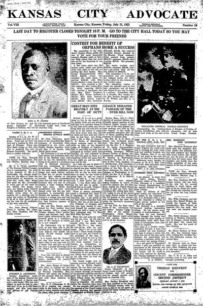 Kansas City Advocate, Jul 21, 1922