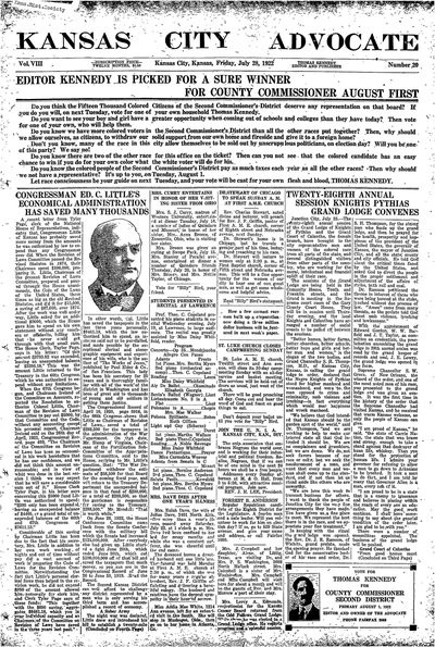 Kansas City Advocate, Jul 28, 1922