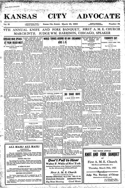 Kansas City Advocate, Mar 16, 1923